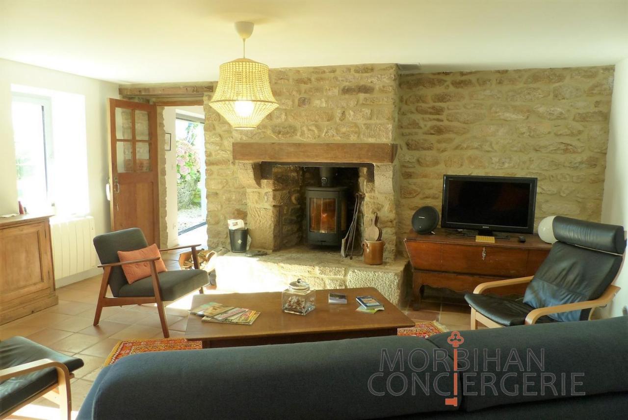Villa Belle Longere En Campagne A Larmor Baden Exterior foto